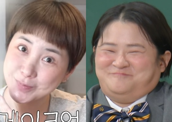 서인영(왼쪽), 김신영/사진=서인영 유튜브, JTBC 아는 형님