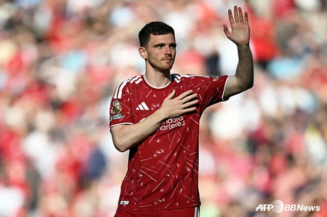 Andy Robertson. /AFPBBNews=NEWS1