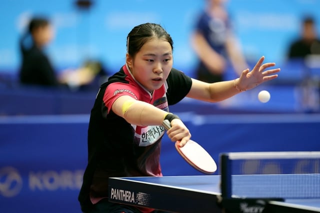 Lee Da-eun. /Photo=Korea Table Tennis Association