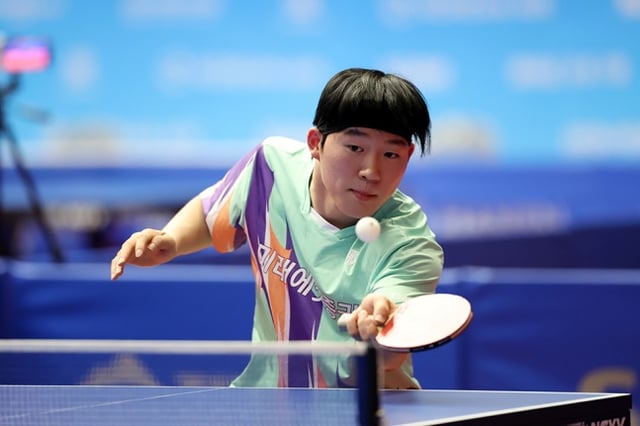 Park Gyu-hyun. /Photo=Korea Table Tennis Association