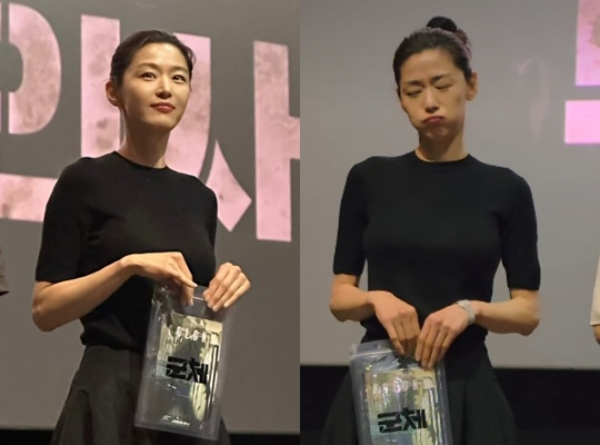 전지현 /사진=쇼박스, SNS 캡처