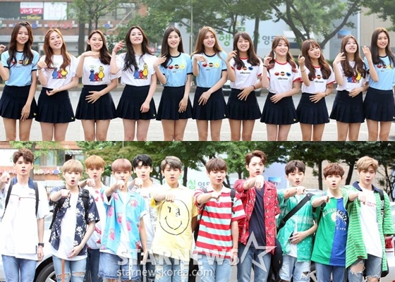 아이오아이, 워너원 /사진=스타뉴스
