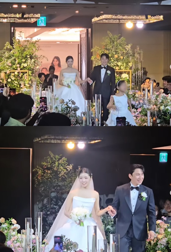 28기 옥순, 영호 결혼식/사진=28기 영수 SNS