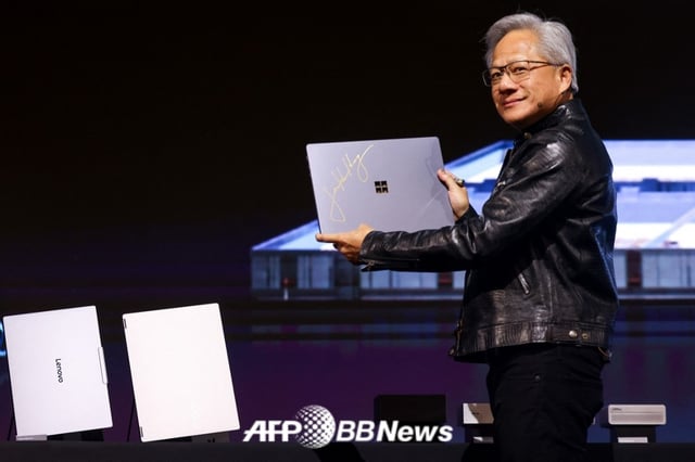 젠슨 황 엔비디아(NVIDIA) 최고경영자(CEO). /AFPBBNews=뉴스1