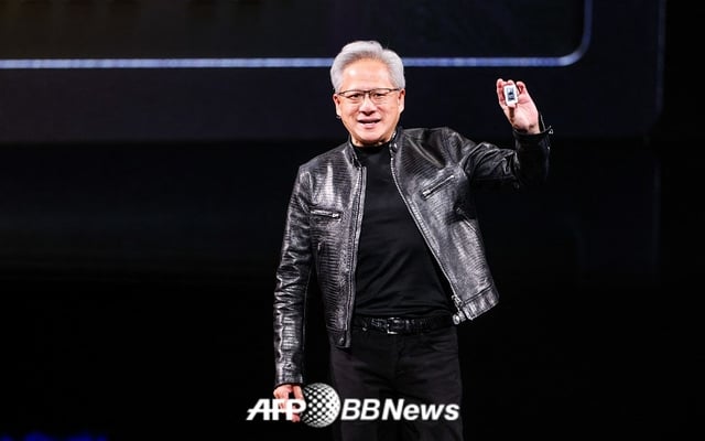 젠슨 황 엔비디아(NVIDIA) 최고경영자(CEO). /AFPBBNews=뉴스1