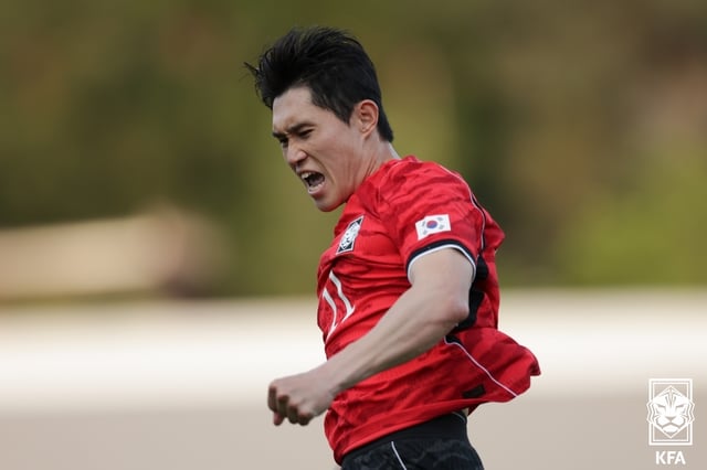 이동경. /사진=대한축구협회 제공
