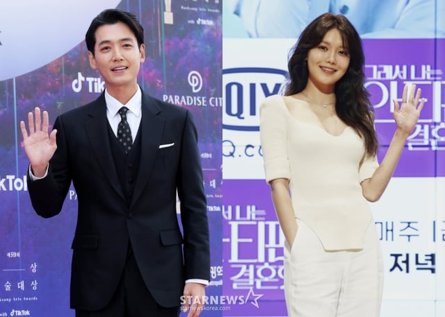 Jung Kyung-ho and Choi Soo-young / Photo=StarNews