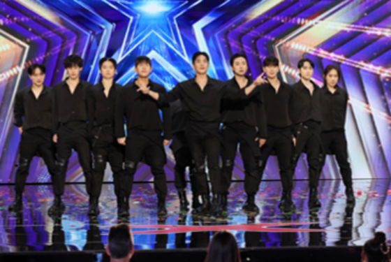 (From left) Kim Han-soo, Kim Do-hyun, Yoon Je-seop, Choi Jun-hyeong, Yu Ho-jin, Lee Hyun-yong, Yeon Mun-hyeong, Kim Cheol-gyu, Kim Ho-san / Photo provided by AGT official website