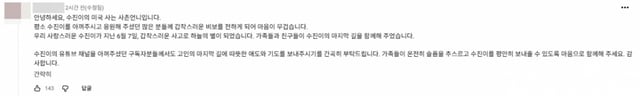 /사진=유튜브 채널 '수키진'