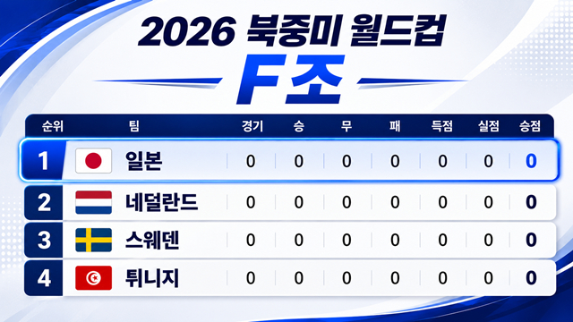 일본의 북중미 월드컵 조편성. /사진=AI 제작 이미지.