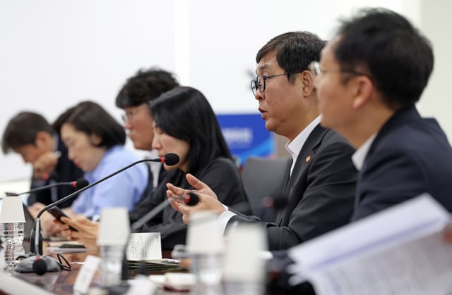 문체부의 핸드볼경기장 입주 종목단체 대책 회의 모습. /사진=문체부 제공