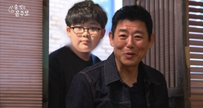 성동일, 성준 부자 /사진=유튜브 채널 '술 빚는 윤주모'