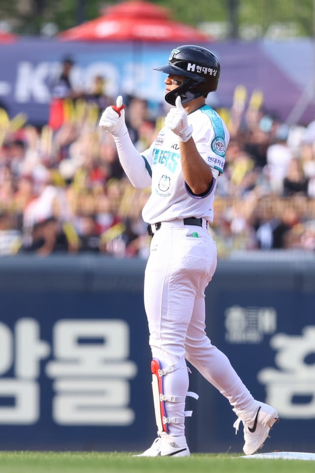 On the 13th, at the Gwangju Doosan Bears-KIA Tigers game. A shot of Kim Do-young. /Photo=KIA Tigers provided