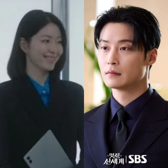 왼쪽부터 홍이설, 허남준 /사진=SBS '멋진 신세계'