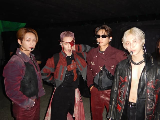 左からオンユ、キー、チェ·ミンホ、テミン / 写真=キーインスタグラム