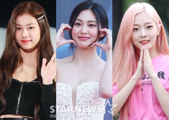 김가람(왼쪽부터), 권은빈, 정은우/사진=스타뉴스
