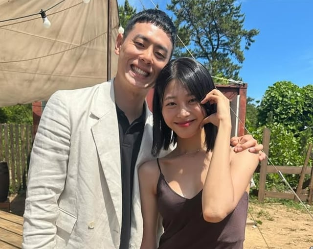 이관희(왼쪽)와 최혜선 /사진=이관희 SNS