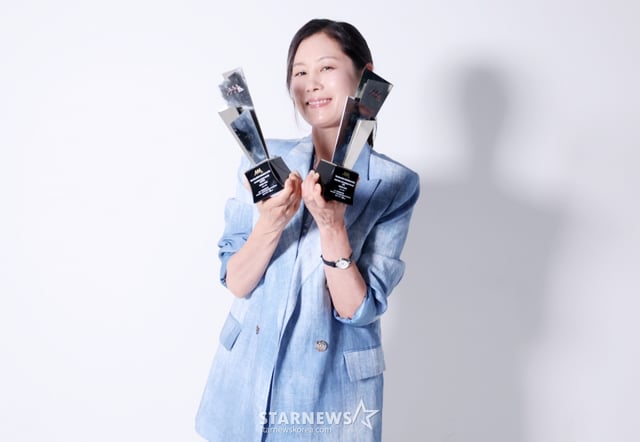 배우 문소리 AAA 내방 인터뷰 /사진=김휘선 기자 hwijpg@