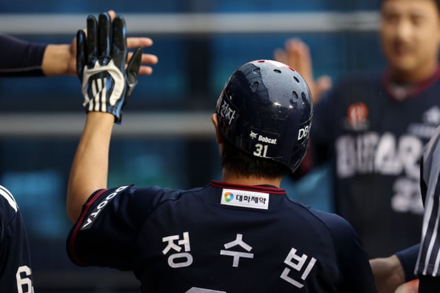 두산 베어스 외야수 정수빈. /사진=두산 베어스 제공