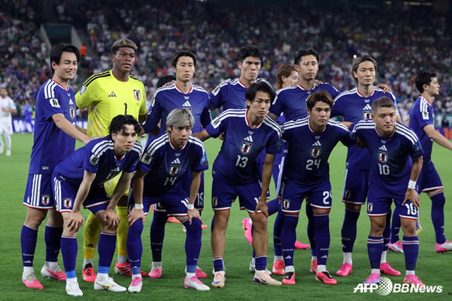 Japan national football team. /AFPBBNews=NEWS1