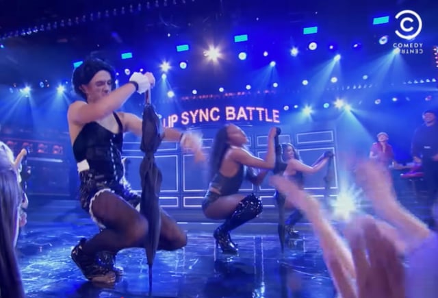Tom Holland's shocking 2017 'Lip Sync Battle' performance that won over Zendaya's heart./Photo=Comedy Central Lip Sync Battle YouTube screen capture