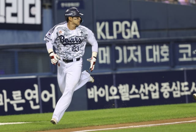 두산 베어스 내야수 강승호. /사진=두산 베어스 제공