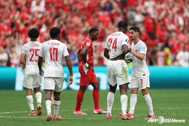 캐나다 축구대표팀. /AFPBBNews=뉴스1