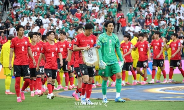 한국 축구대표팀. /사진=김진경 대기자
