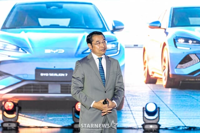 류쉐량 BYD 그룹 부총재 겸 BYD 아태 자동차사업부 총경리