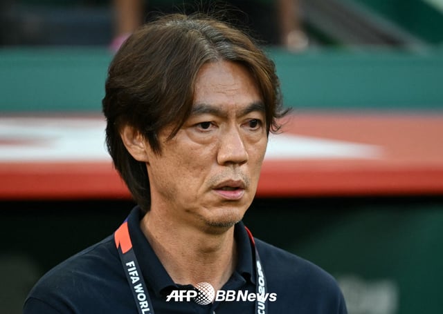 홍명보 축구 국가대표팀 감독. /AFPBBNews=뉴스1
