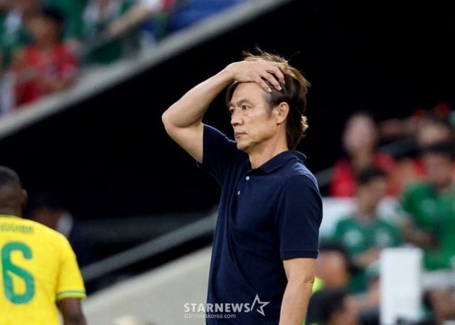 홍명보 한국 축구대표팀 감독. /사진=김진경 대기자