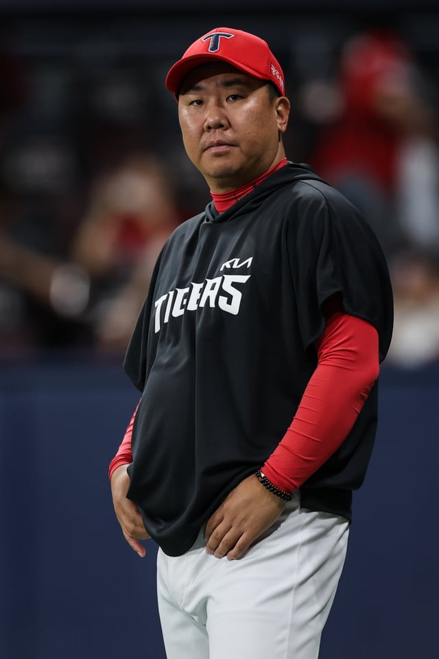 KIAタイガースのイ·ボムホ監督。 /写真=KIAタイガース提供