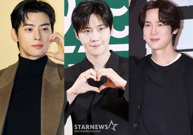 차은우(왼쪽부터), 김선호, 유연석 /사진=스타뉴스
