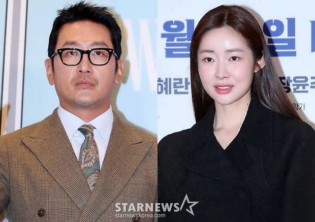 하정우(왼쪽), 차정원 /사진=스타뉴스