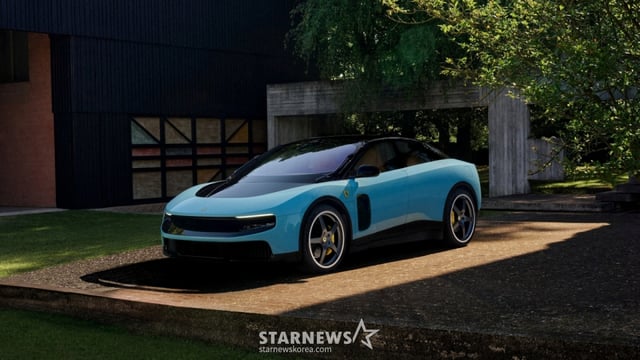 (Rome, Reuters=NEWS1) Reporter Jang Yong-seok = Ferrari's first all-electric vehicle (EV), 'Luce', unveiled on the 25th (local time). 2026.05.26. © Reuters=NEWS1 Copyright © NEWS1. All rights reserved. Unauthorized reproduction, redistribution, and AI training are prohibited. /Photo=NEWS1) Reporter Jang Yong-seok
