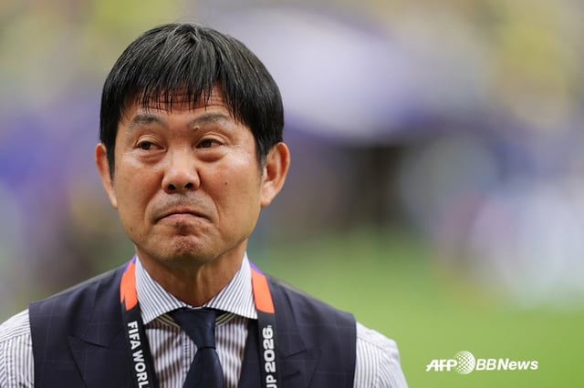 모리야스 하지메 일본 축구대표팀 감독. /로이터=뉴스1