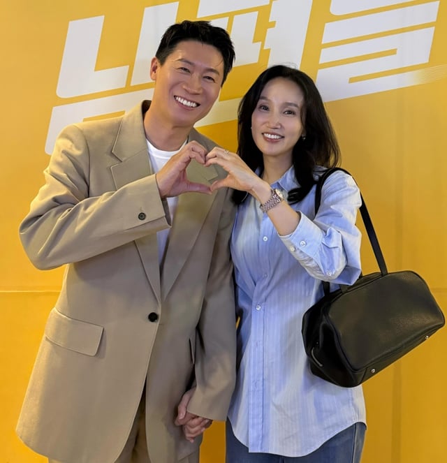 왼쪽부터 진선규, 박보경 부부 /사진=진선규 인스타그램