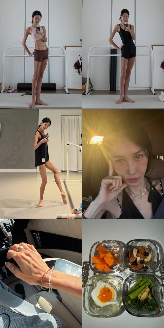 /사진=윤혜진 SNS
