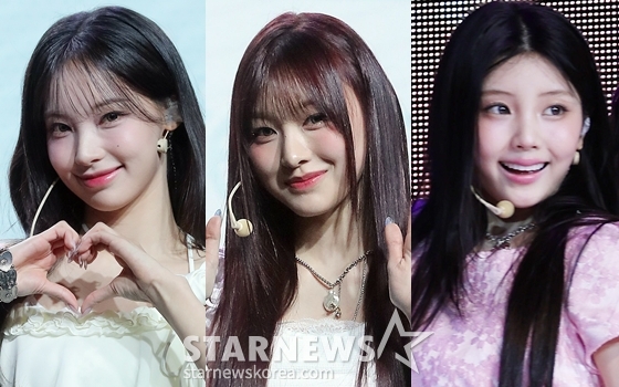 리센느 원이, 리센느 미나미, 아일릿 원희(왼쪽부터) /사진=스타뉴스