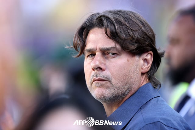 Mauricio Pochettino, head coach of the USA national team. /AFPBBNews=NEWS1