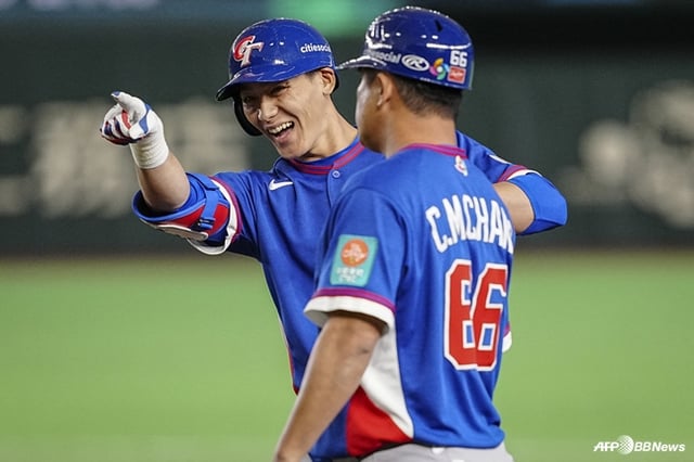 지난 3월 WBC에 나선 천천웨이의 모습. /AFPBBNews=뉴스1