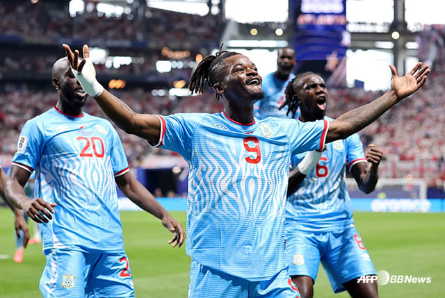 Democratic Republic of the Congo national team. /AFPBBNews=NEWS1
