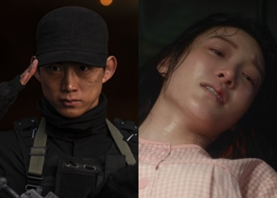 옥택연(왼쪽), 서지혜/사진=SBS 김부장