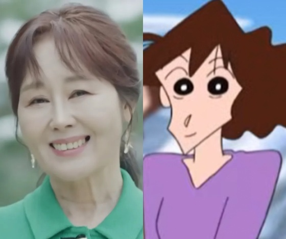 고 강희선, 짱구 엄마/사진=tvN '유 퀴즈 온 더 블록', '짱구는 못 말려'