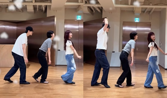 김선호, 공민정, 최유정/사진=최유정 SNS