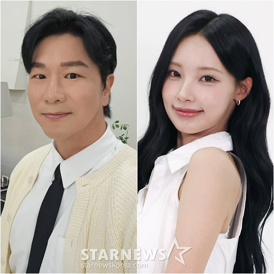 김시덕(왼쪽)과 리센느 원이 /사진=김시덕 SNS, 스타뉴스