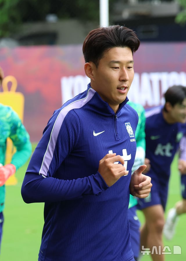 한국 축구대표팀 주장 손흥민. /사진=뉴시스