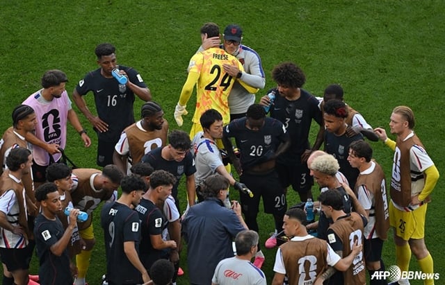 2026 국제축구연맹(FIFA) 북중미월드컵 경기 중 미국 대표팀. /AFPBBNews=뉴스1