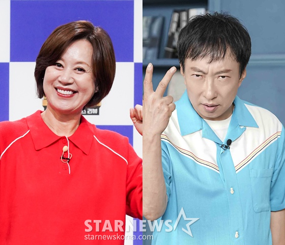 박미선, 박명수 /사진=스타뉴스