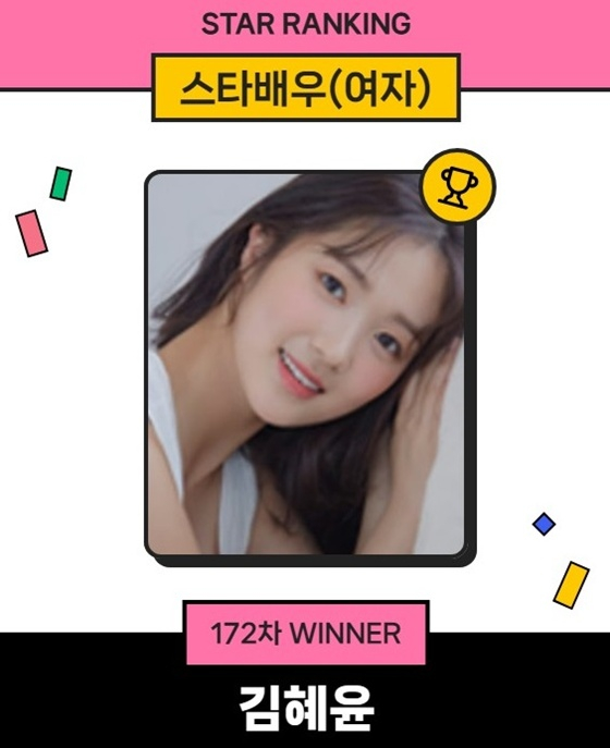 /사진=스타랭킹